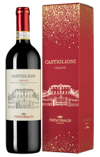 Вино Chianti Castiglioni, (123187), gift box в подарочной упаковке, красное сухое, 2018 г., 0.75 л, Кьянти Кастильони цена 3190 рублей
