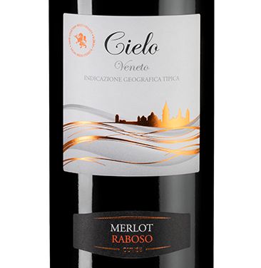 Вино Merlot e Raboso, Cielo, 2023, (151390), Италия, Венето, красное, полусухое, 0.75 л, Мерло э Рабозо, цена 1690 рублей