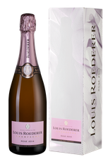 Шампанское Louis Roederer Brut Rose, (113314), gift box в подарочной упаковке, розовое брют, 2014 г., 0.75 л, Розе Брют цена 15990 рублей