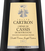 Ликер Joseph Cartron Creme de Cassis de Bourgogne