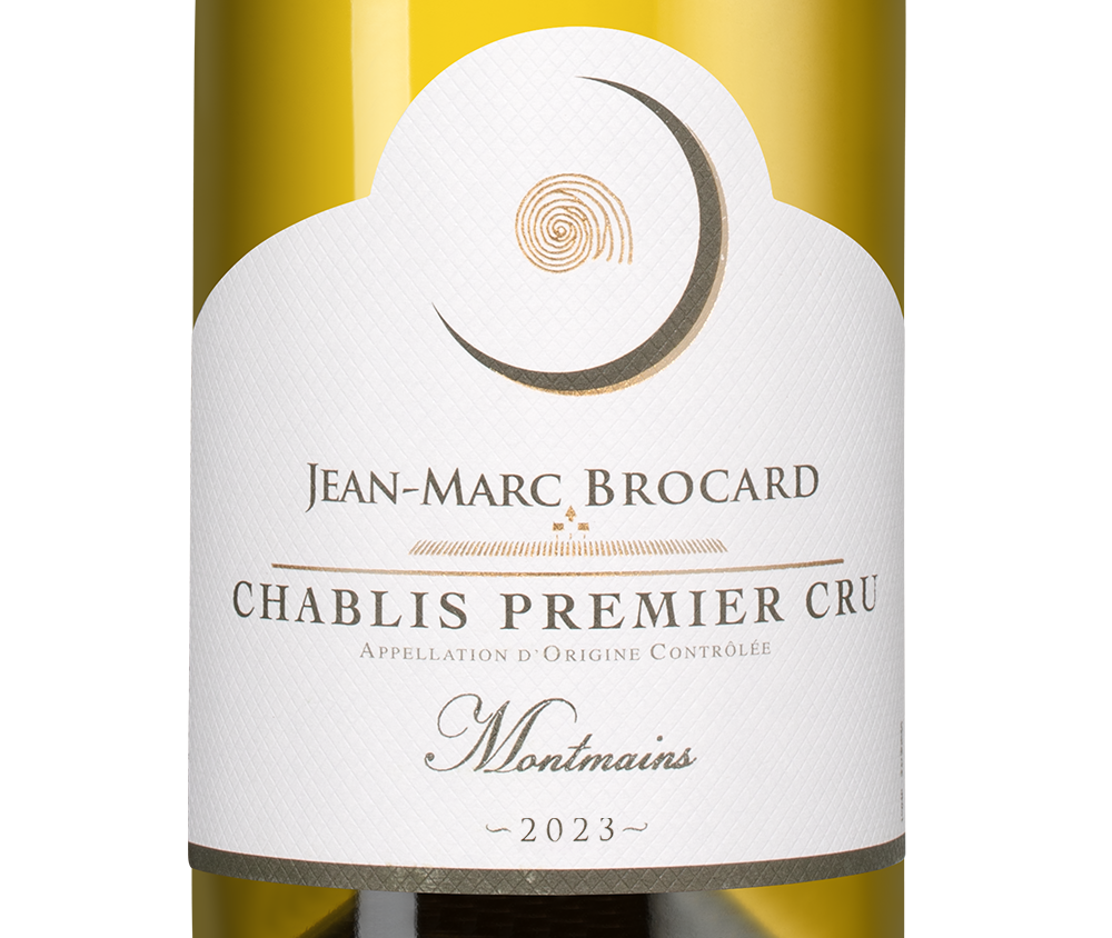 Вино Chablis Premier Cru Montmains, Jean-Marc Brocard (Domaine Sainte-Claire), 2023, 0.375л, (158315), Франция, Бургундия, белое, сухое, 0.375 л, Шабли Премье Крю Монмэн, цена 5290 рублей