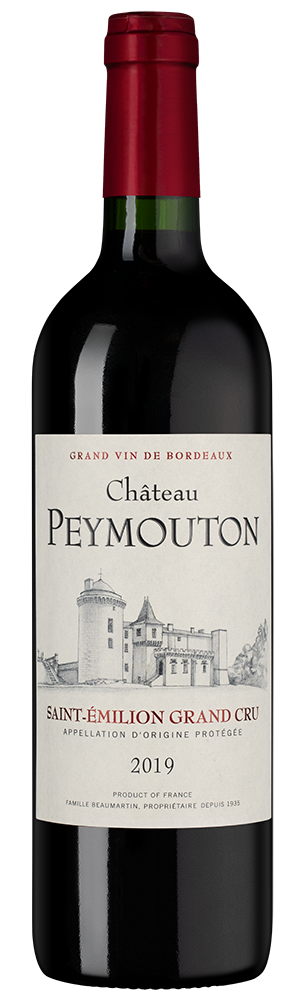 Вино Chateau Peymouton (Saint-Emilion Grand Cru), Jean-Pierre Moueix, 2019, (158858), Франция, Бордо, красное, сухое, 0.75 л, Шато Пеймутон, цена 6990 рублей