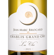 Вино Chablis Grand Cru Les Clos, (144588), белое сухое, 2021 г., 0.75 л, Шабли Гран Крю Ле Кло цена 21990 рублей