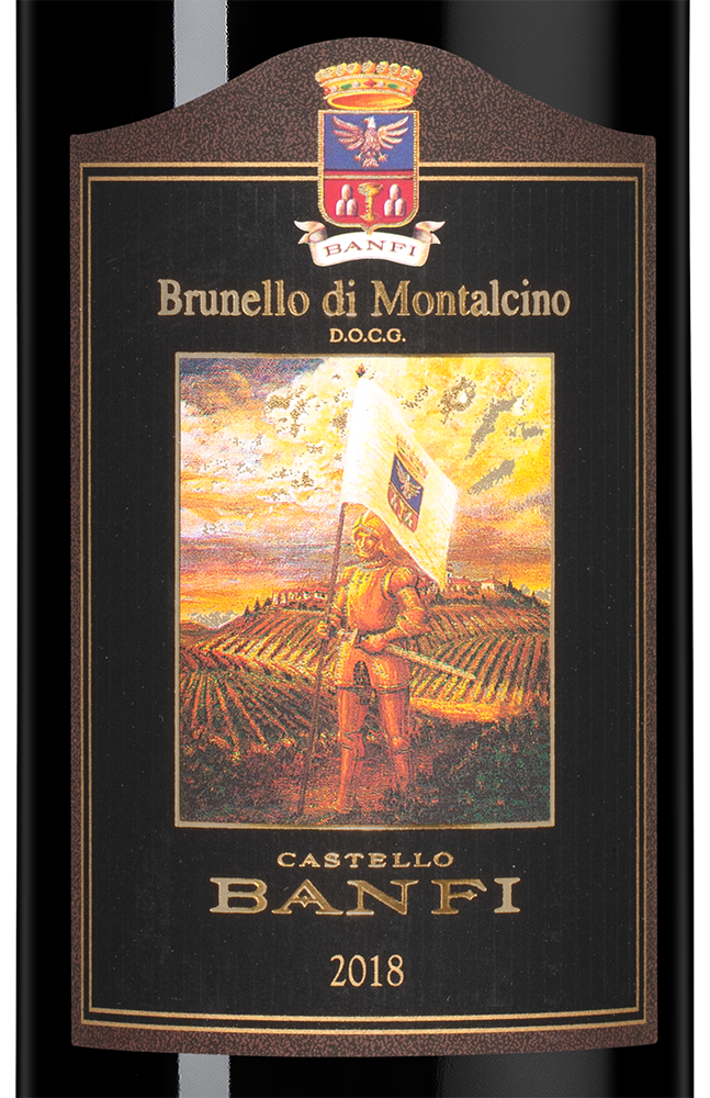 Вино Brunello di Montalcino, Banfi, 2018, (144520), Италия, Тоскана, красное, сухое, 0.75 л, Брунелло ди Монтальчино, цена 6993 рублей