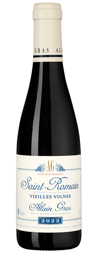 Вино Saint-Romain Rouge, Domaine Alain Gras, 2023, 0.375л, (155281), Франция, Бургундия, красное, сухое, 0.375 л, Сен-Ромен Руж, цена 8490 рублей
