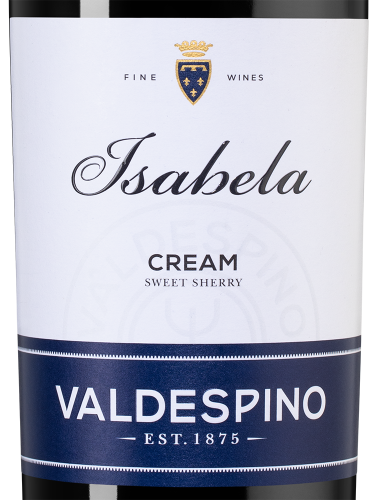 Херес Cream Isabela, Valdespino, (132784), Испания, Андалусия, 0.75 л, Крим Исабела, цена 4490 рублей
