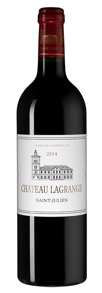 Вино Chateau Lagrange (Saint-Julien), 2014, (148724), Франция, Бордо, красное, сухое, 0.75 л, Шато Лагранж, цена 22490 рублей