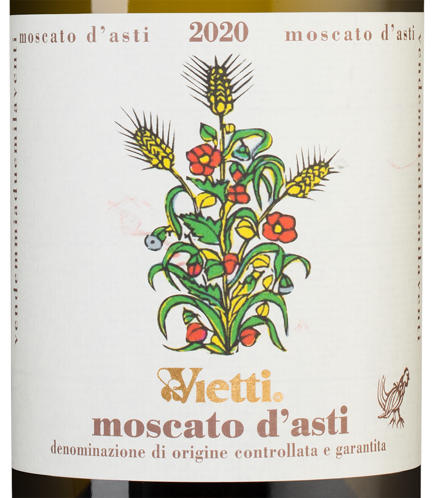 Игристое вино Moscato d'Asti, Vietti, 2020, (129239), Италия, Пьемонт, белое, сладкое, 0.75 л, Москато д'Асти, цена 5490 рублей