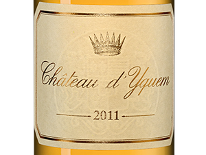 Вино Chateau d'Yquem, (108322), белое сладкое, 2011 г., 0.75 л, Шато д'Икем цена 92490 рублей