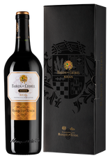 Вино Baron de Chirel Reserva, (121522), gift box в подарочной упаковке, красное сухое, 2015 г., 0.75 л, Барон де Чирель Ресерва цена 27490 рублей