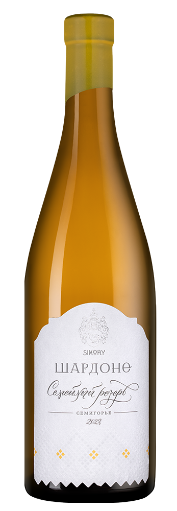 Вино Шардоне Семейный Резерв, Сикоры, 2023, (159700), Россия, Кубань, белое, сухое, 0.75 л, Шардоне Семейный Резерв, цена 4790 рублей