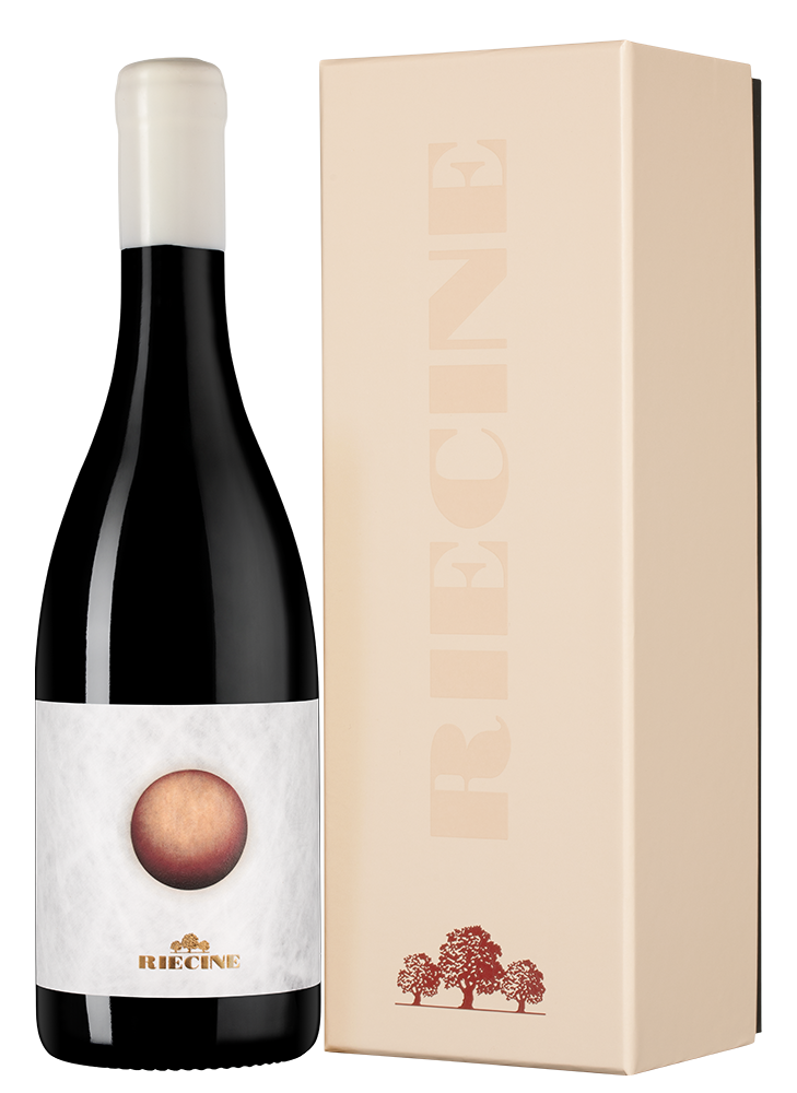 Вино Riecine в подарочной упаковке, 2020, (155675), Италия, Тоскана, красное, сухое, 0.75 л, Риечине, цена 16490 рублей