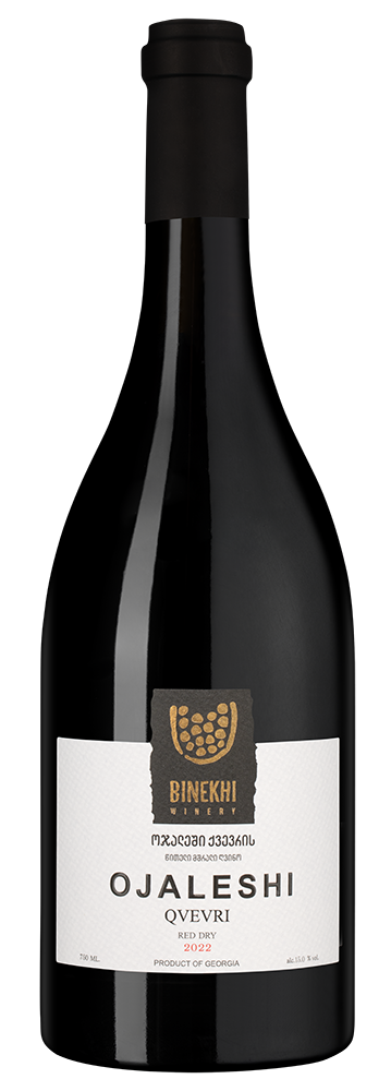 Вино Ojaleshi Qvevri, Binekhi, 2022, (147713), Грузия, Самегрело, красное, сухое, 0.75 л, Оджалеши Квеври, цена 5990 рублей