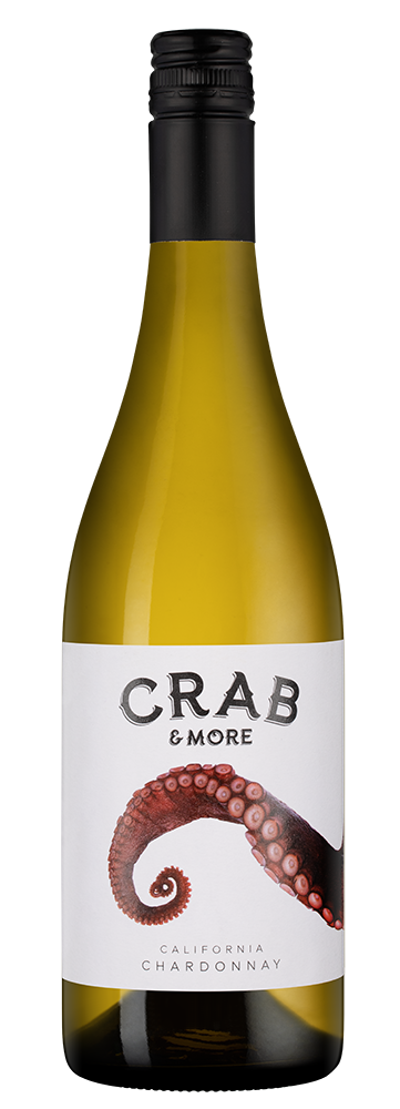 Вино Crab & More Chardonnay, Bronco Wine Company, (151546), Соединенные Штаты Америки, Калифорния, белое, полусухое, 0.75 л, Краб энд Мо Шардоне, цена 2290 рублей