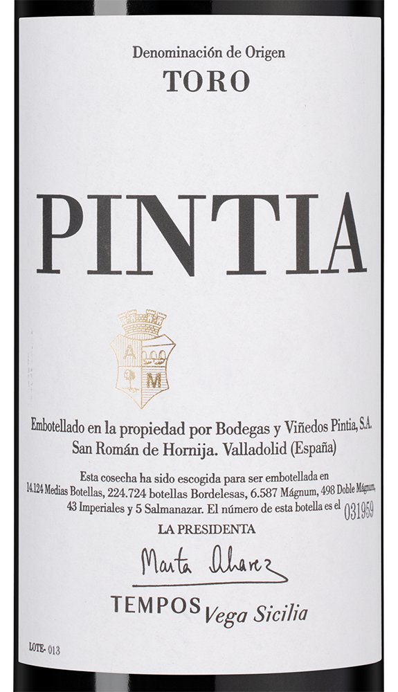 Вино Pintia, Bodegas y Vinedos Pintia, 2020, (156098), Испания, Кастилия и Леон, красное, сухое, 0.75 л, Пинтия, цена 18990 рублей