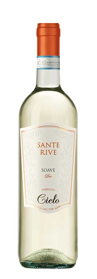 Вино Sante Rive Soave, Cielo, 2021, (141546), Италия, Венето, белое, сухое, 0.75 л, Санте Риве Соаве, цена 1890 рублей