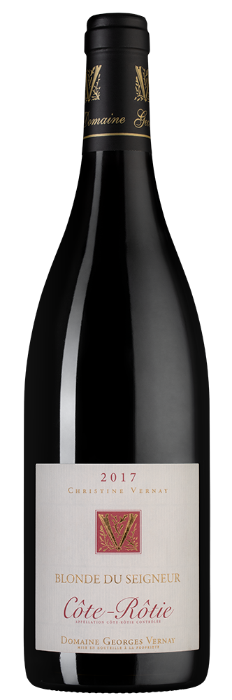 Вино Blonde du Seigneur (Cote-Rotie), Domaine Georges Vernay, 2017, (124767), Франция, Долина Роны, красное, сухое, 0.75 л, Блонд дю Сеньор, цена 24990 рублей