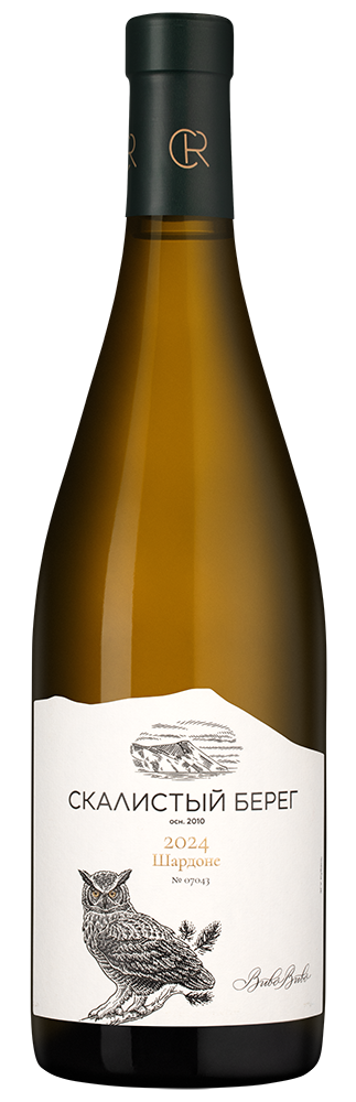 Вино Скалистый Берег. Шардоне, 2024, (158927), Россия, Кубань, белое, сухое, 0.75 л, Скалистый Берег. Шардоне, цена 3790 рублей