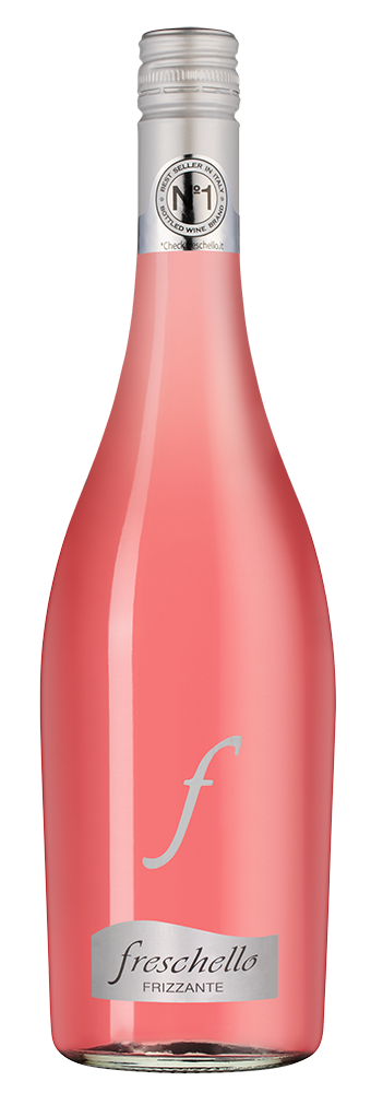 Шипучее вино Freschello Piu, Cielo, (154870), Италия, Венето, розовое, брют, 0.75 л, Фрескелло Пью, цена 1790 рублей