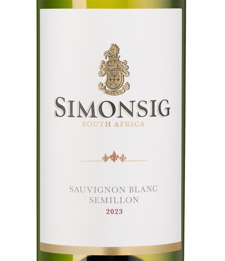 Вино Sauvignon Blanc / Semillon, Simonsig, 2023, (144962), Южная Африка, Стелленбош, белое, сухое, 0.75 л, Совиньон Блан / Семильон, цена 1493 рублей