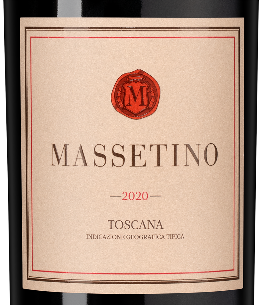 Вино Massetino, Masseto, 2020, (154379), Италия, Тоскана, красное, сухое, 0.75 л, Массетино, цена 89990 рублей