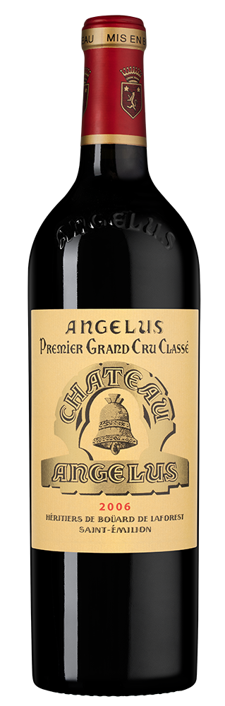 Вино Chateau Angelus (Saint-Emilion), 2006, (148070), Франция, Бордо, красное, сухое, 0.75 л, Шато Анжелюс, цена 132490 рублей
