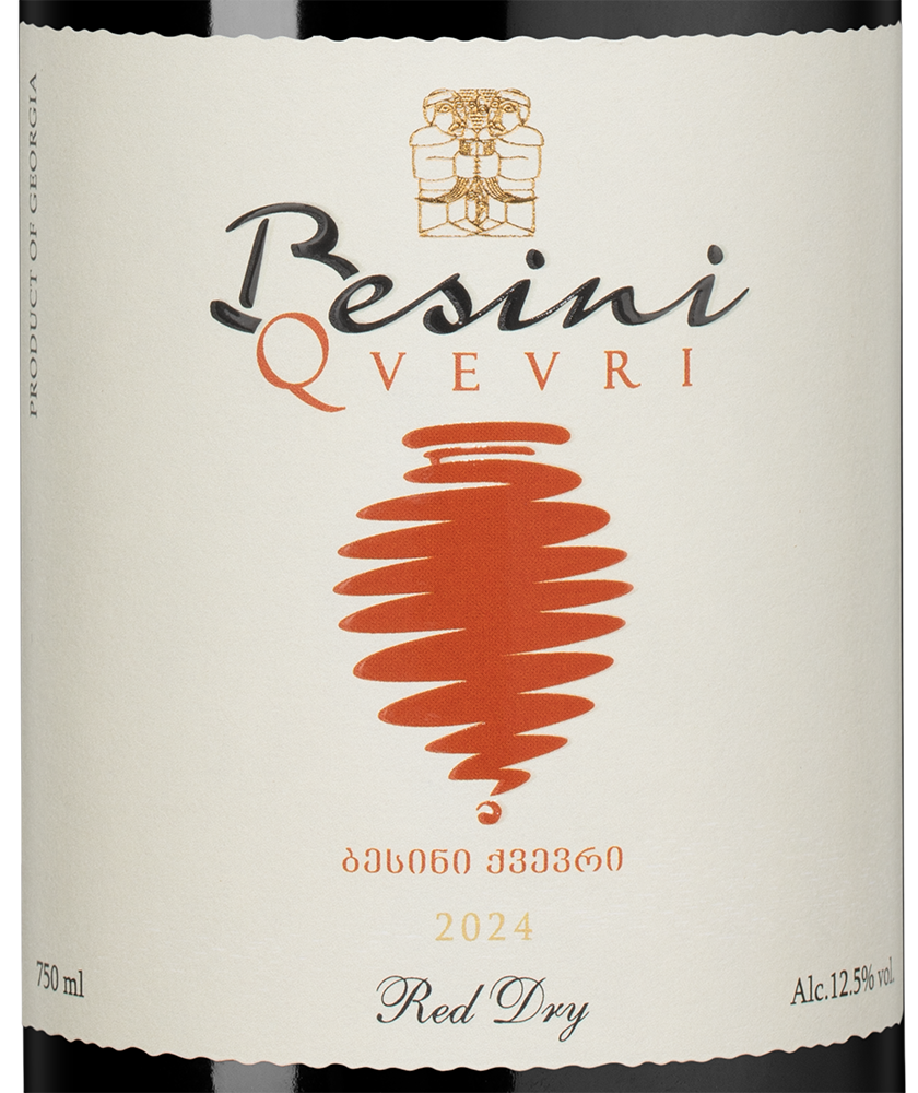 Вино Besini Qvevri Saperavi, 2024, (156757), Грузия, Кахетия, красное, сухое, 0.75 л, Бесини Квеври Саперави, цена 3990 рублей