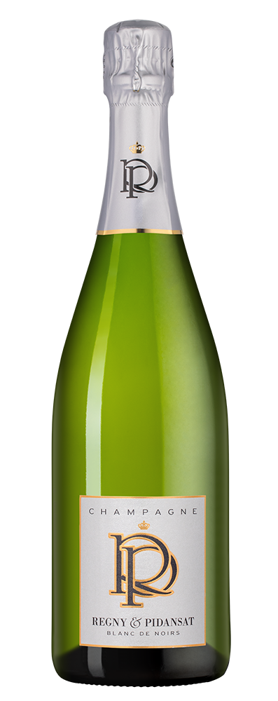 Шампанское Blanc de Noirs, Regny & Pidansat, (154393), Франция, Шампань, белое, брют, 0.75 л, Блан де Нуар, цена 9990 рублей