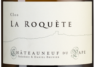 Вино Chateauneuf-du-Pape Clos La Roquete, (118770), белое сухое, 2018 г., 0.75 л, Шатонеф-дю-Пап Кло Ля Рокет цена 11990 рублей