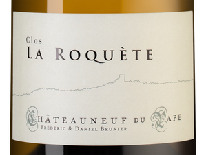 Вино Chateauneuf-du-Pape Clos La Roquete, (124959), белое сухое, 2019 г., 0.75 л, Шатонеф-дю-Пап Кло Ля Рокет цена 11990 рублей