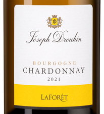 Вино Bourgogne Chardonnay Laforet, (139503), белое сухое, 2021 г., 0.75 л, Бургонь Шардоне Лафоре цена 5490 рублей