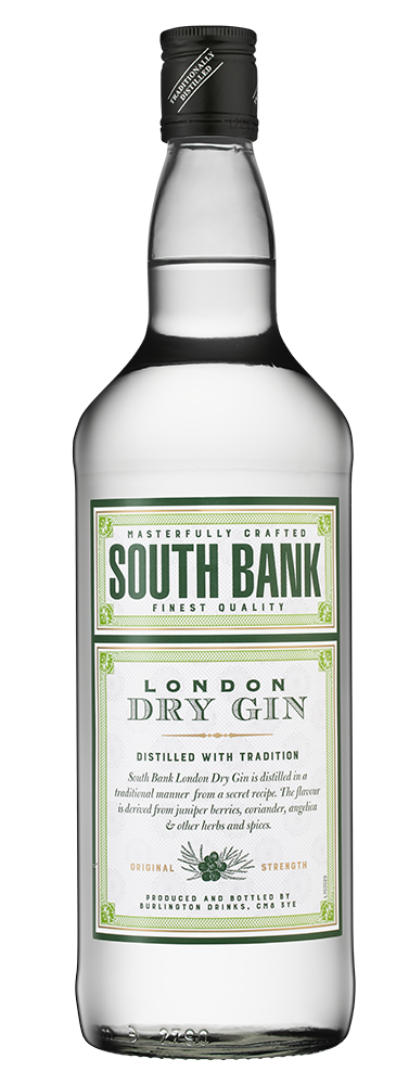 Джин South Bank London Dry Gin, 1л, (149840), Соединенное Королевство, 1 л, Саут Бэнк Лондон Драй Джин, цена 3690 рублей