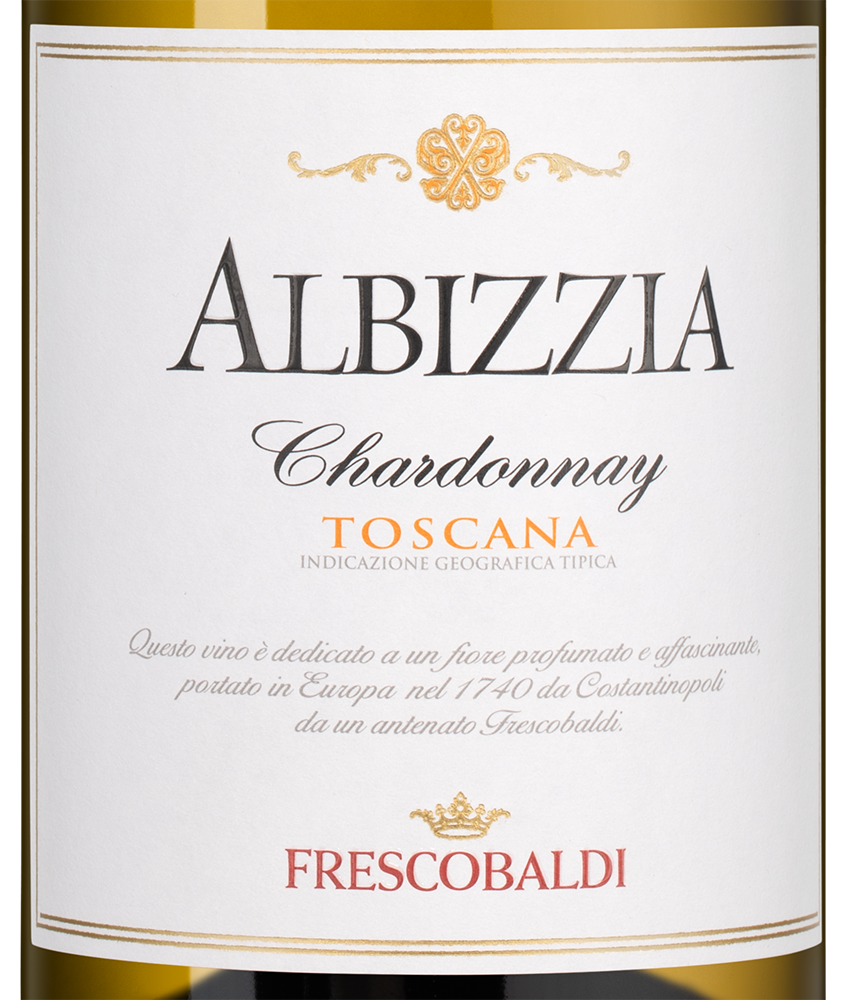 Вино Albizzia, Frescobaldi, 2023, (146460), Италия, Тоскана, белое, сухое, 0.75 л, Альбицция, цена 2990 рублей