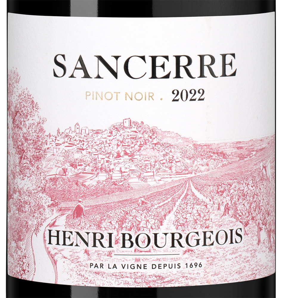 Вино Sancerre Rouge, Henri Bourgeois, 2022, (156472), Франция, Долина Луары, красное, сухое, 0.75 л, Сансер Руж, цена 7490 рублей