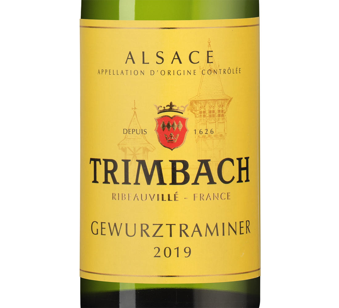 Вино Gewurztraminer, Trimbach, 2019, 0.375л, (142201), Франция, Эльзас, белое, сухое, 0.375 л, Гевюрцтраминер, цена 4140 рублей
