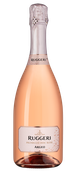 Розовое итальянское игристое вино Prosecco Argeo Rose Brut Millesimato