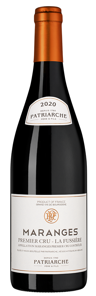 Вино Maranges Premier Cru La Fussiere, Patriarche, 2020, (152929), Франция, Бургундия, красное, сухое, 0.75 л, Маранж Премье Крю Ля Фусьер, цена 8990 рублей