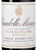 Вино Chambolle-Musigny Clos du Village