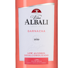 Вино безалкогольное Vina Albali Garnacha Rose, Low Alcohol, 0,5%, (129557), 0.75 л, Винья Албали Гарнача Розе Безалкогольное цена 1190 рублей