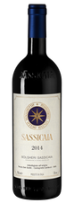 Вино Sassicaia, (149454), красное сухое, 2014, 0.75 л, Сассикайя цена 129990 рублей