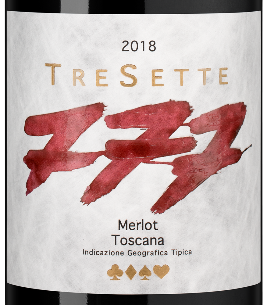 Вино TreSette, Riecine, 2018, (144499), Италия, Тоскана, красное, сухое, 0.75 л, ТреСетте, цена 22490 рублей