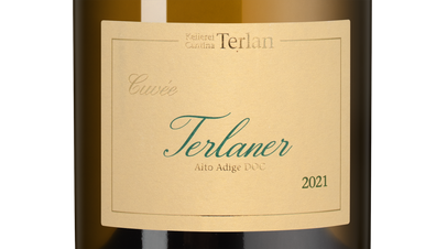 Вино Cuvee Terlaner, (136525), белое сухое, 2021 г., 0.75 л, Куве Терланер цена 5190 рублей