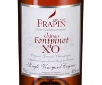 Крепкие напитки 0.7 л Domaine Chateau de Fontpinot XO Grande Champagne Premier Grand Cru  в подарочной упаковке