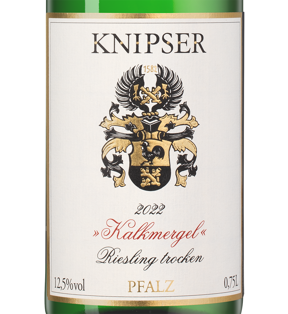 Вино Riesling Kalkmergel, Knipser, 2022, (148190), Германия, Пфальц, белое, сухое, 0.75 л, Рислинг Калькмергель, цена 6490 рублей
