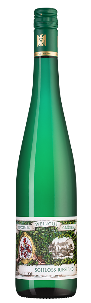 Вино Schloss Riesling, Maximin Grunhaus, 2023, (151664), Германия, Мозель, белое, полусухое, 0.75 л, Шлосс Рислинг, цена 5490 рублей