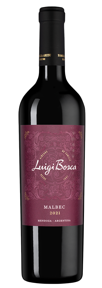 Вино Malbec, Luigi Bosca, 2021, (139707), Аргентина, Мендоса, красное, сухое, 0.75 л, Мальбек, цена 2072 рублей