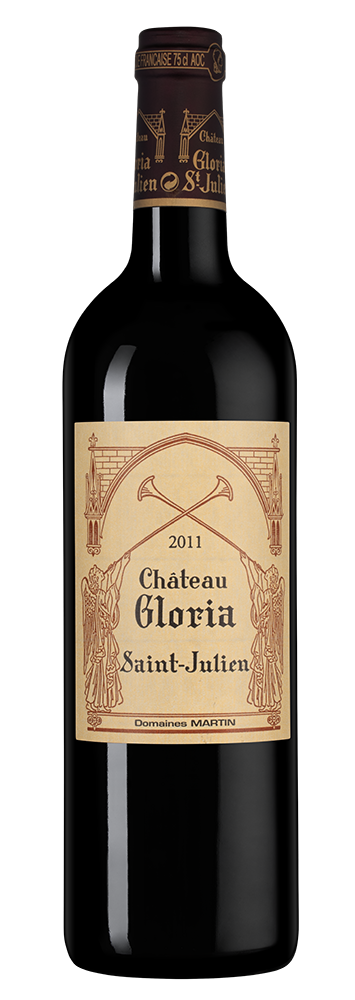 Вино Chateau Gloria, 2011, (151348), Франция, Бордо, красное, сухое, 0.75 л, Шато Глория, цена 12990 рублей
