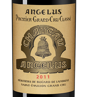 Вино Chateau Angelus (Saint-Emilion), 2011, (148072), Франция, Бордо, красное, сухое, 0.75 л, Шато Анжелюс, цена 129990 рублей