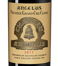 Вино Chateau Angelus, (148072), красное сухое, 2011 г., 0.75 л, Шато Анжелюс цена 109990 рублей