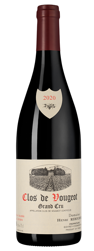 Вино Clos de Vougeot Grand Cru, Domaine Henri Rebourseau, 2020, (143459), Франция, Бургундия, красное, сухое, 0.75 л, Кло де Вужо Гран Крю, цена 69990 рублей